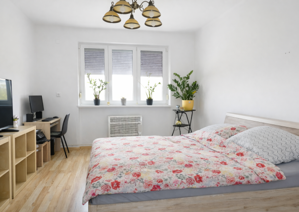 Predaj 3 izbového bytu, Veľké Dvorníky-Búšlak, so záhradkou