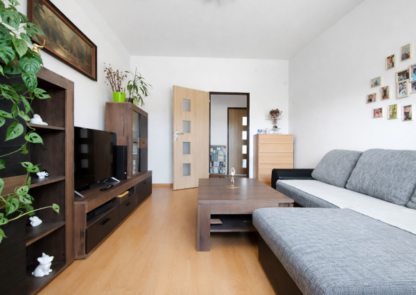 Predaj 3 izbového bytu, Veľké Dvorníky-Búšlak, so záhradkou