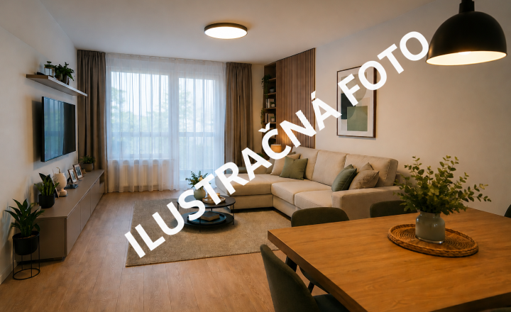 Predaj priestranného 3 izbového bytu 80 m2, Veľkoblahovská - fotografia 1