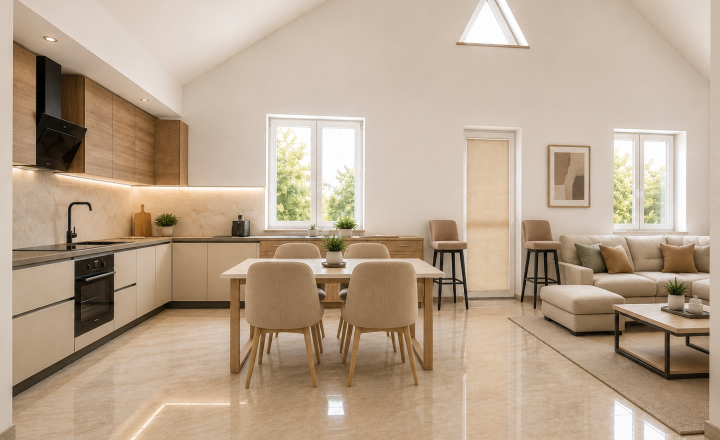 Predaj 4 izbový RD Benkova Potôň, novostavba, pozemok 740 m2 - fotografia 16